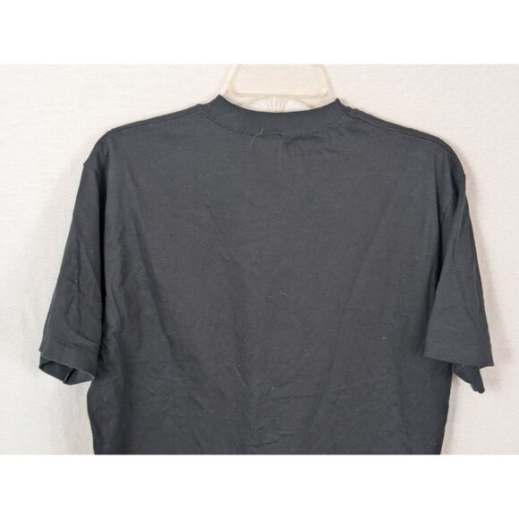 Vintage 1986 Cat Face T-Shirt Black Women's Size Large 42-44 - Picture 10 of 11